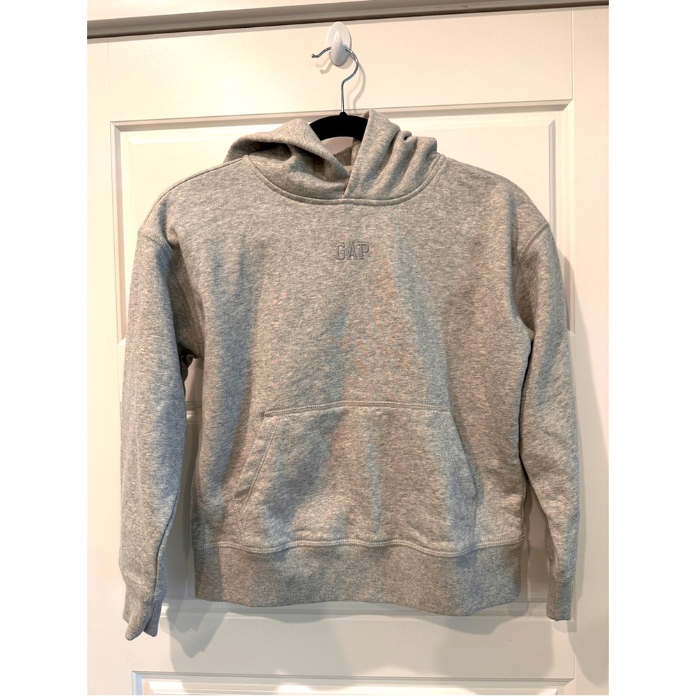 NWT Gap kids size M Heather gray hoodie